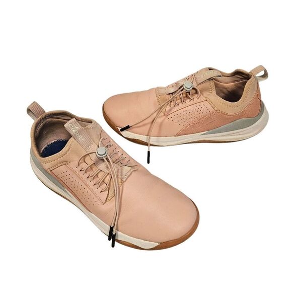 Clove Pink Womens Leather Sneakers Sz 11 - Picture 9 of 9